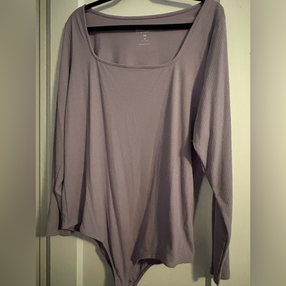 Elegant Lavender Long Sleeve Top